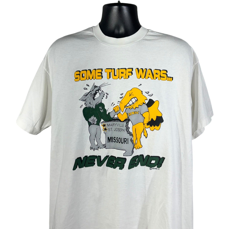 Vintage Missouri Western College Vs. Northwest Turf Wars Tee