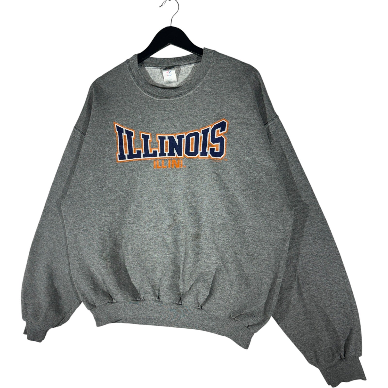 Vintage Illinois University Spellout Crewneck