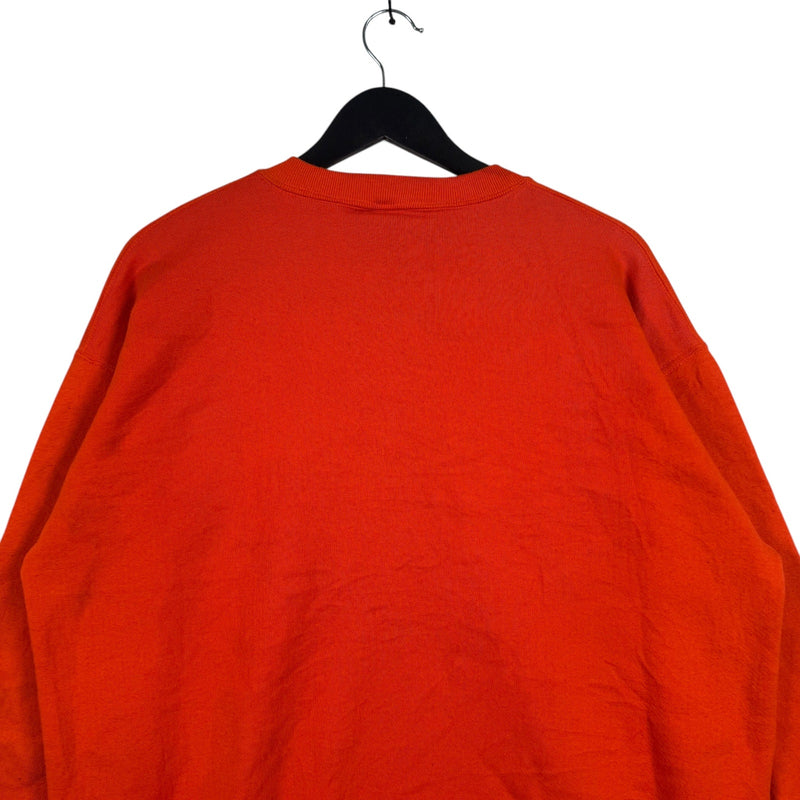 Vintage Russell Clemson University Chest Spellout Crewneck
