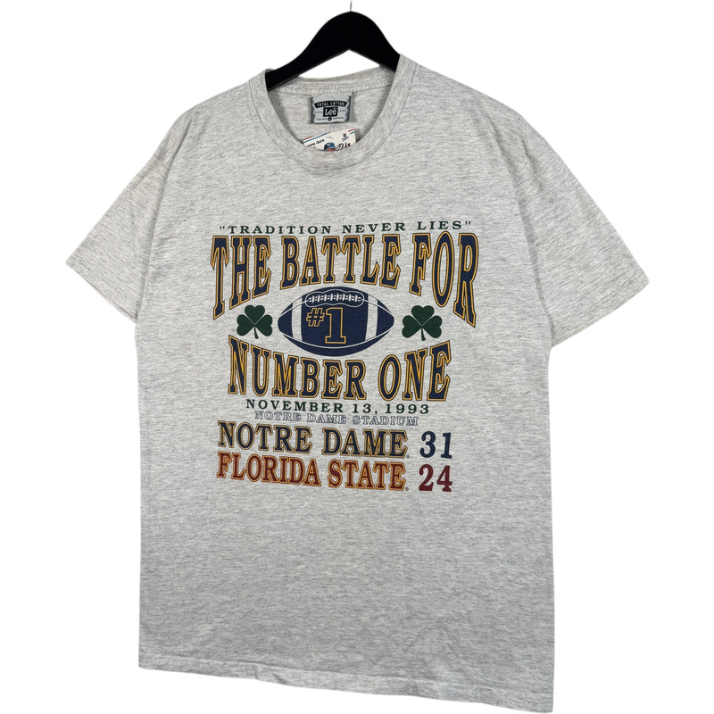 Vintage Notre Dame Vs. Florida State Football Tee