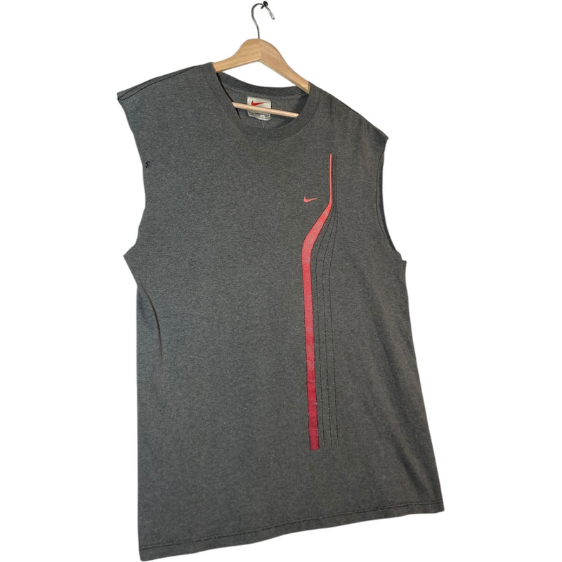 Vintage Nike Crewneck Muscle Sleeves Tank Top