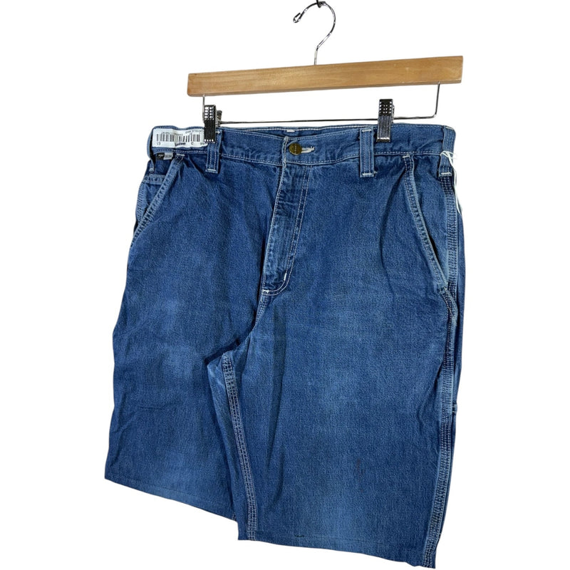 Vintage Carhartt Denim Carpenter Shorts 33