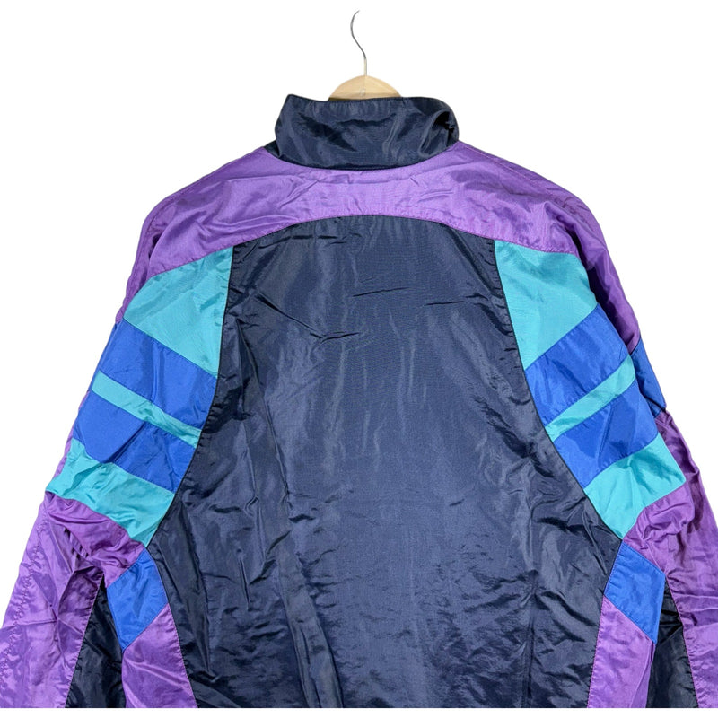 Vintage Adidas Color Block Windbreaker