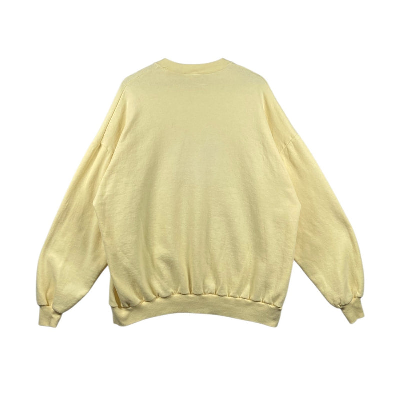 Vintage Puppies in Basket Graphic Womens Crewneck