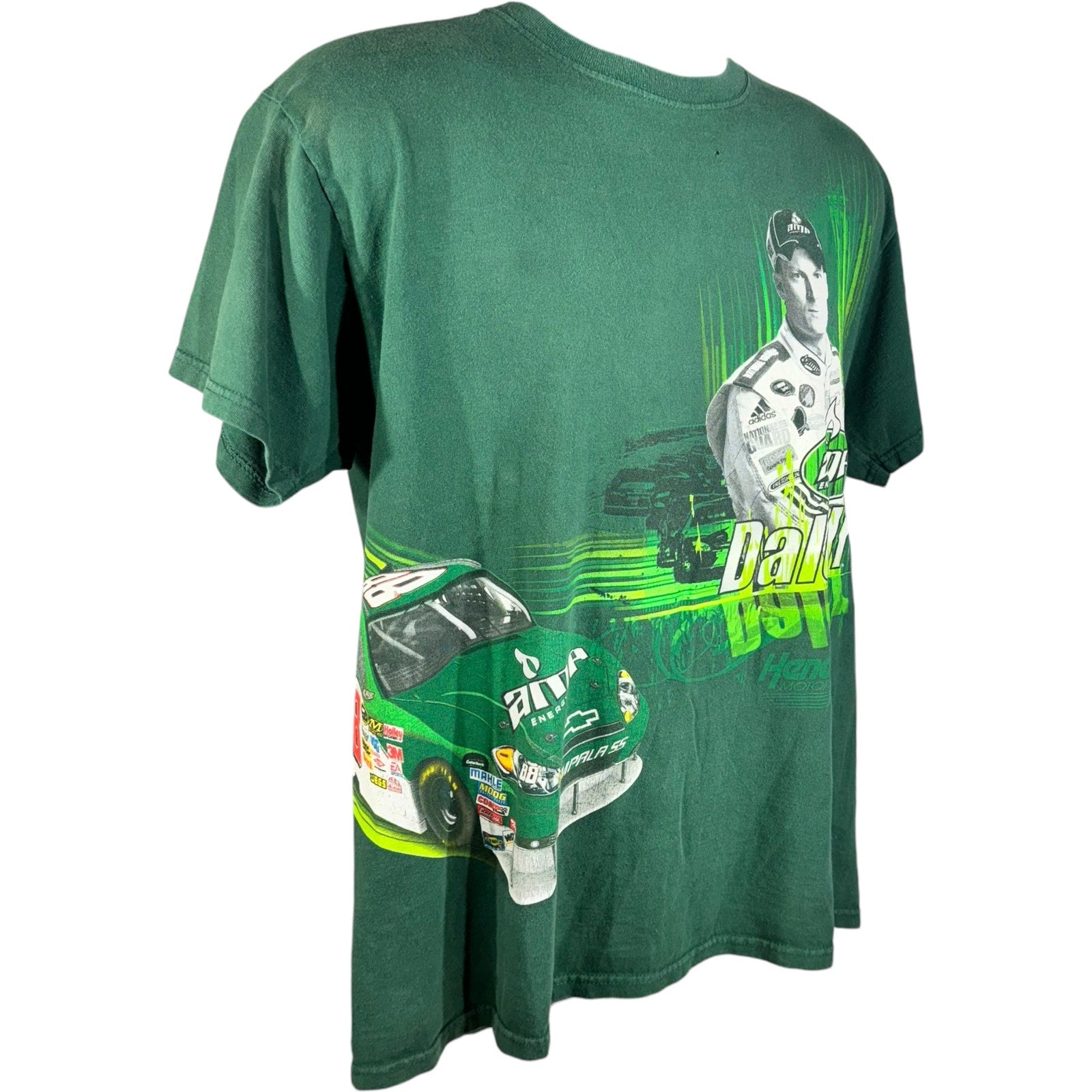 Vintage Dale Jr. Wrap Around NASCAR Tee