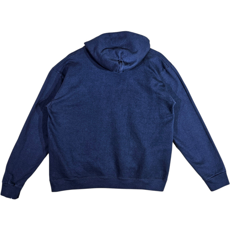 Vintage Blue Blank Hoodie