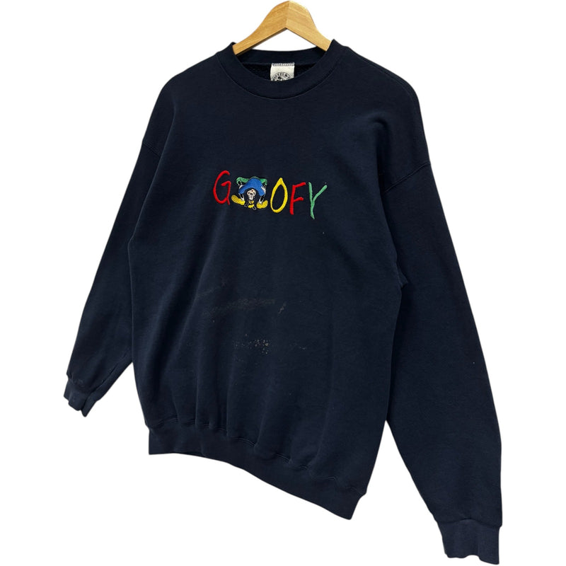 Vintage Disney Mickey & Co. Goofy Spellout Crewneck