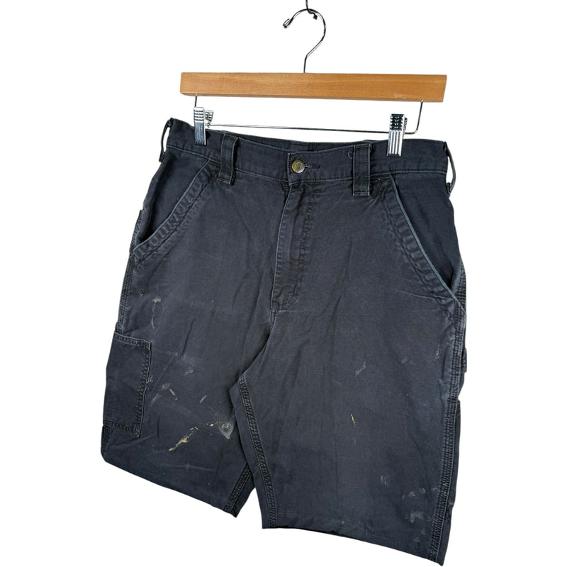 Vintage Carhartt Loose Fit Cargo Denim Shorts 32