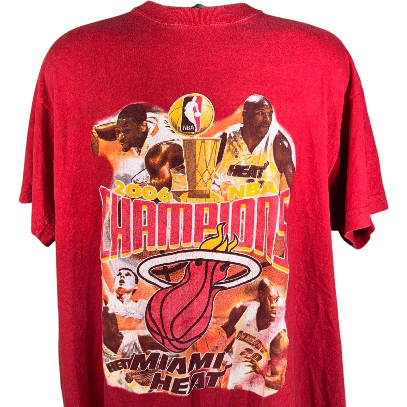 Vintage Miami Heat Finals Champions NBA Tee 2006