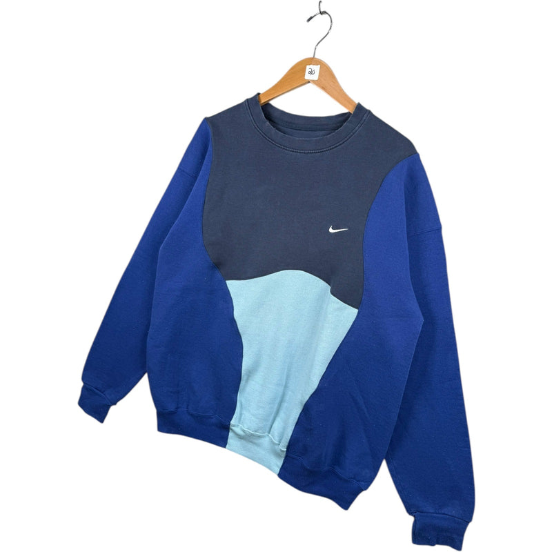 Vintage Nike Colorblock Swoosh Logo Crewneck