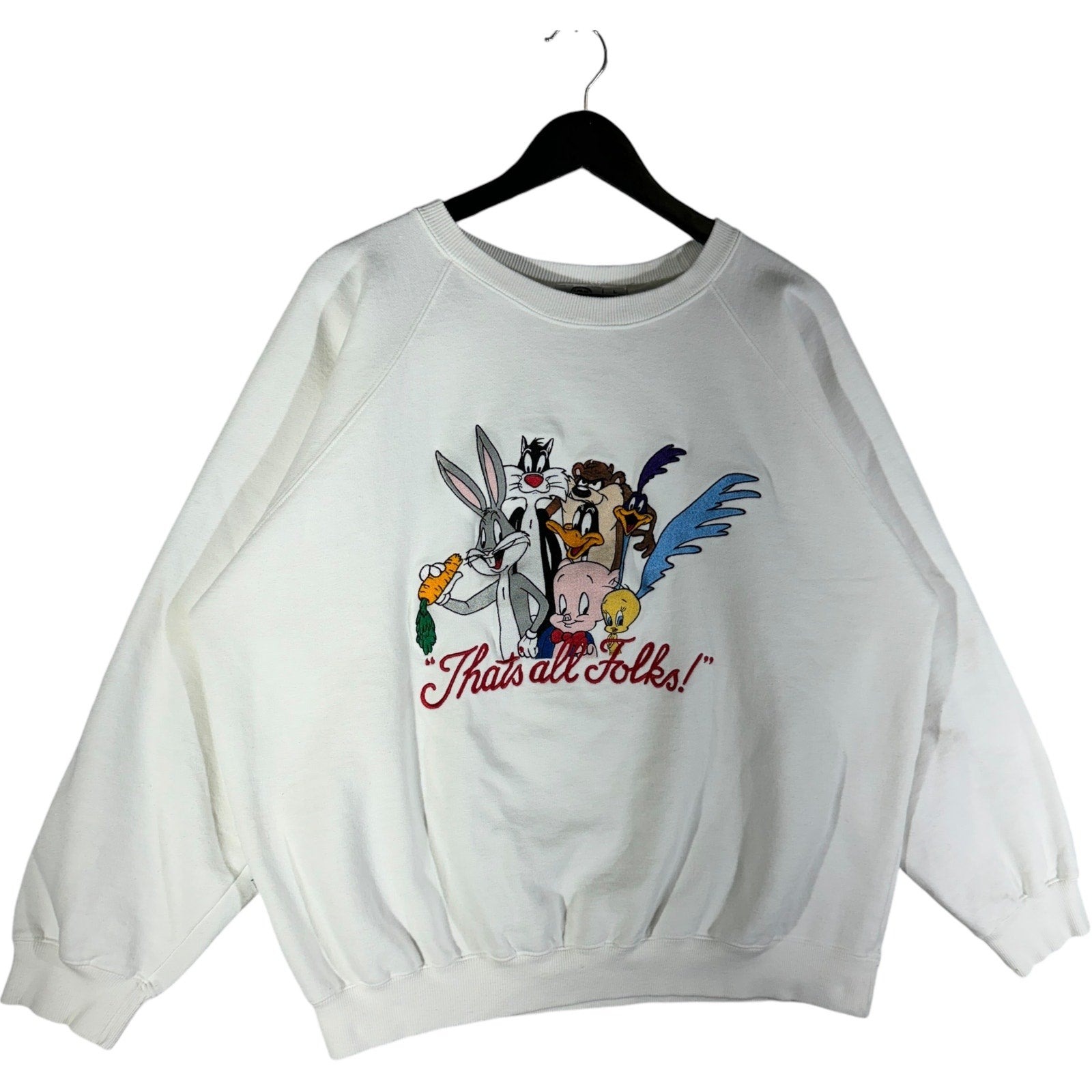 Vintage Looney Tunes "Thats All Folks!" Crewneck