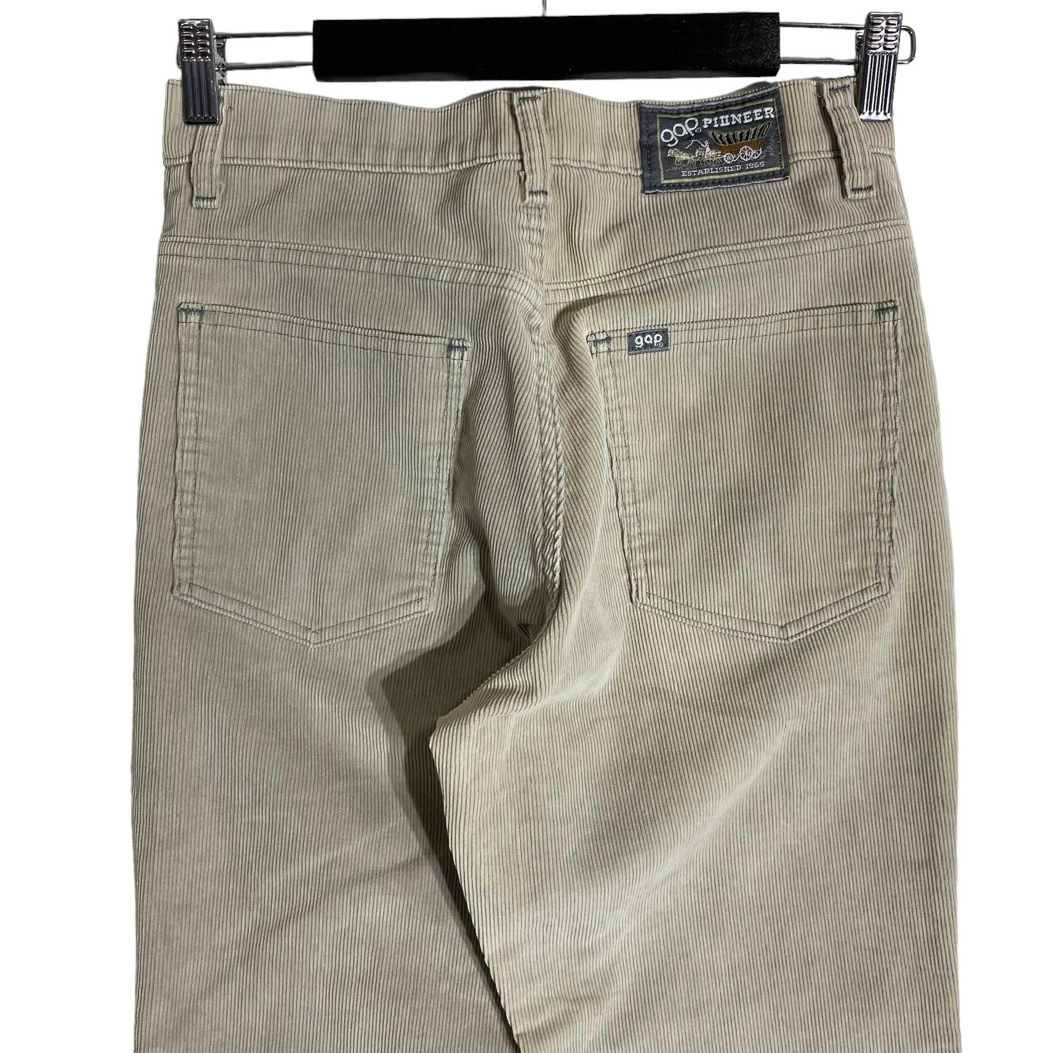 Vintage GAP Pioneer Beige Corduroy Trousers
