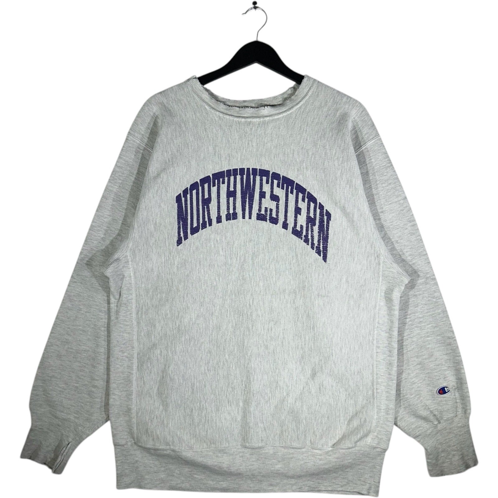 Vintage Champion Reverse Weave Northwestern University Crewneck