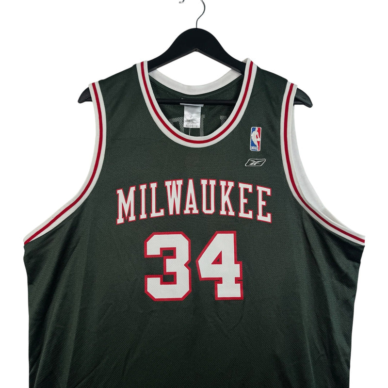 Vintage Milwaukee Bucks Ray Allen 34 NBA Jersey