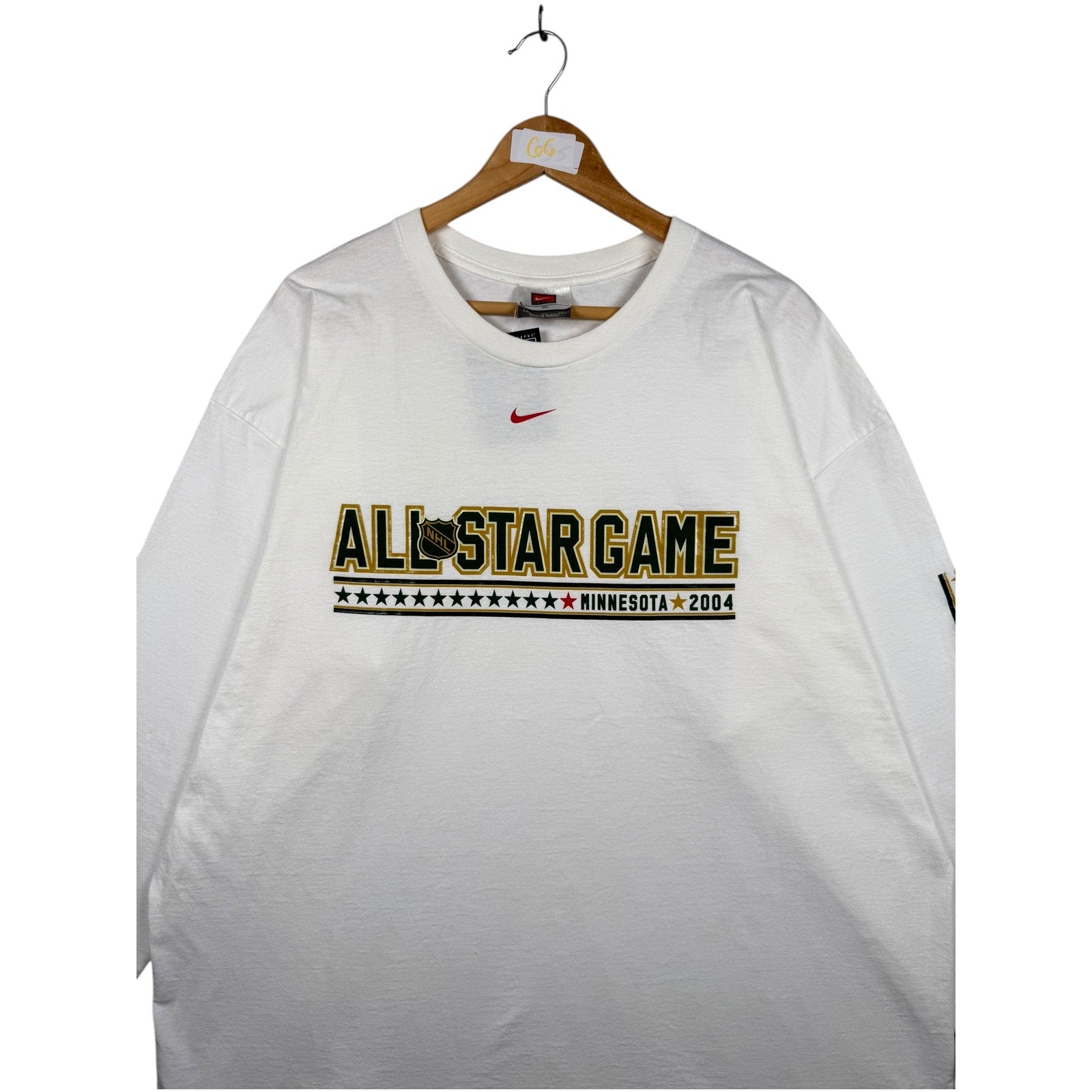 Vintage Nike All-Star Game Minnesota NHL Long Sleeve T-Shirt