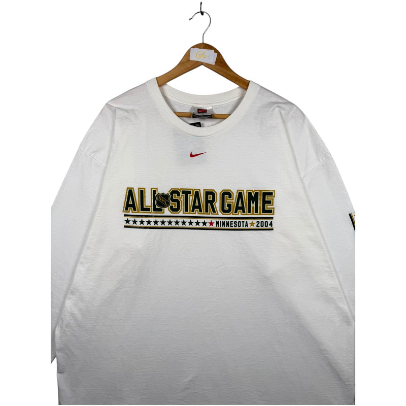 Vintage Nike All-Star Game Minnesota NHL Long Sleeve T-Shirt