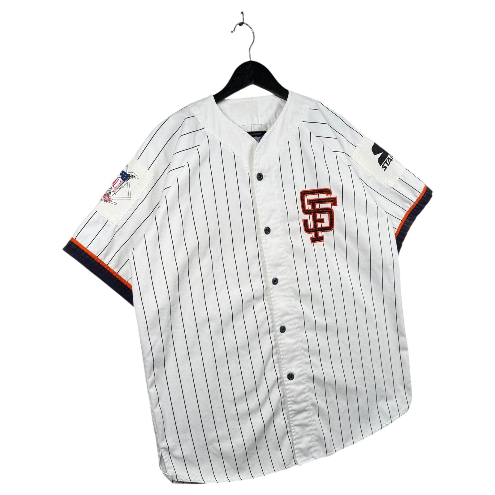 Vintage Starter San Francisco Giants Pinstripe MLB Jersey