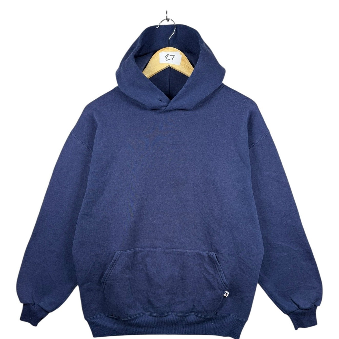 Vintage Russell Solid Pullover Hoodie
