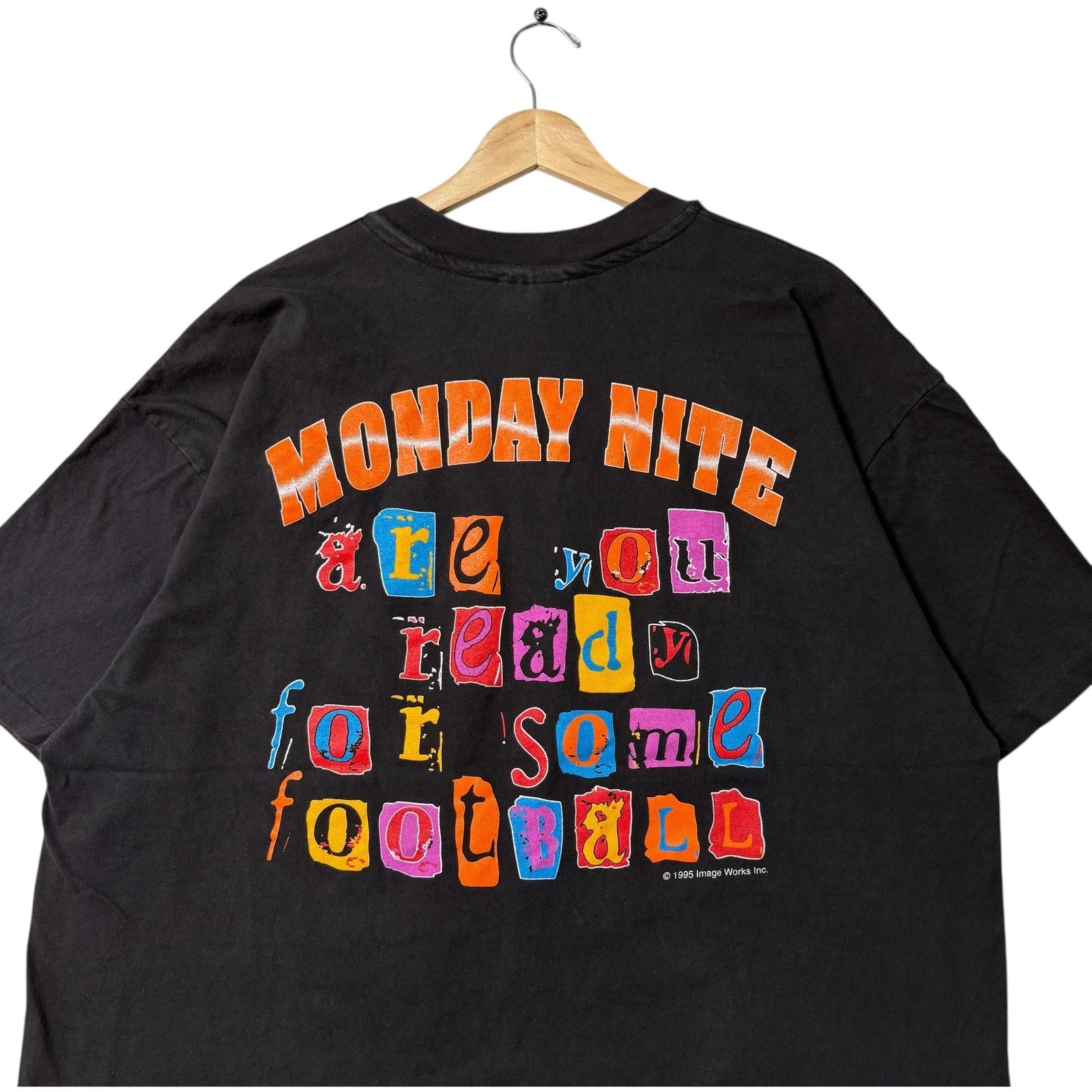 Vintage Hooters "Game Time" Football Tee