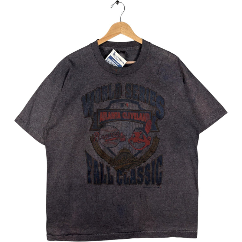 Vintage Atlanta Cleveland World Series Fall Classic MLB Tee