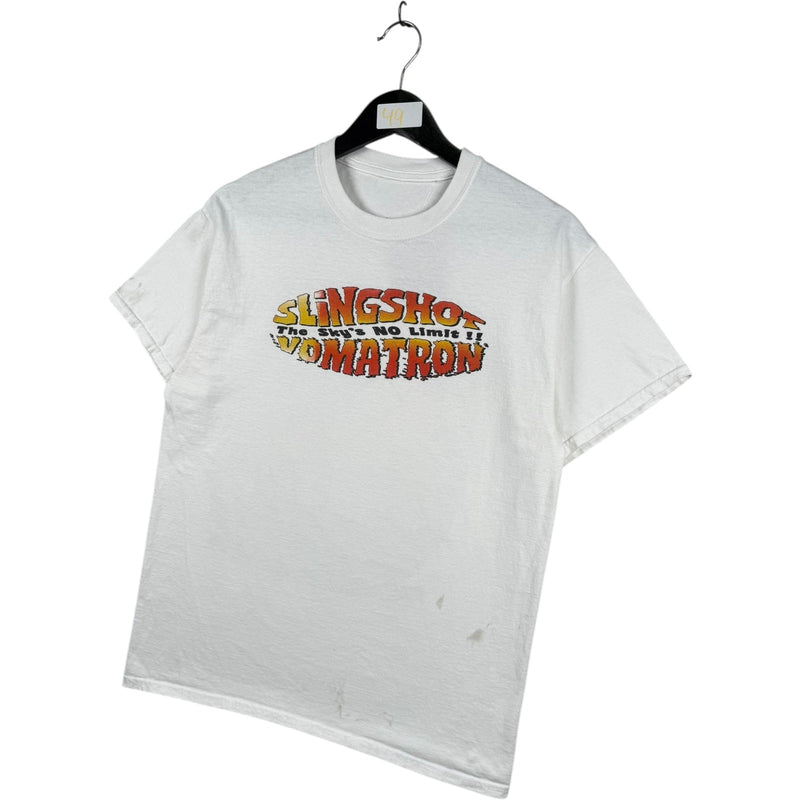 Vintage Slingshot Vomatron Amusement Park Graphic T-Shirt