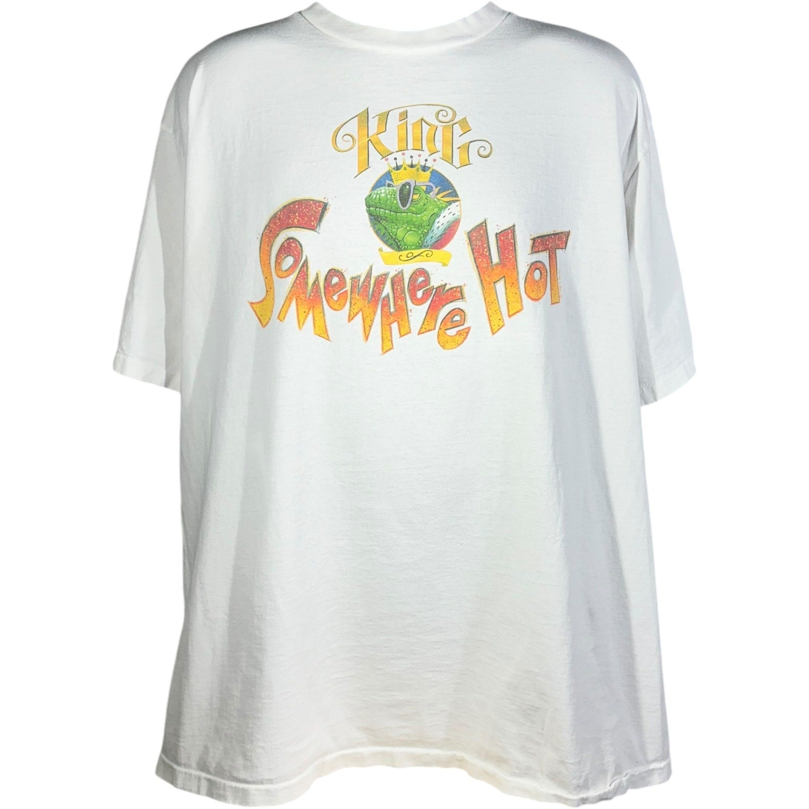 Vintage King Of Somewhere Hot Lizard Tee