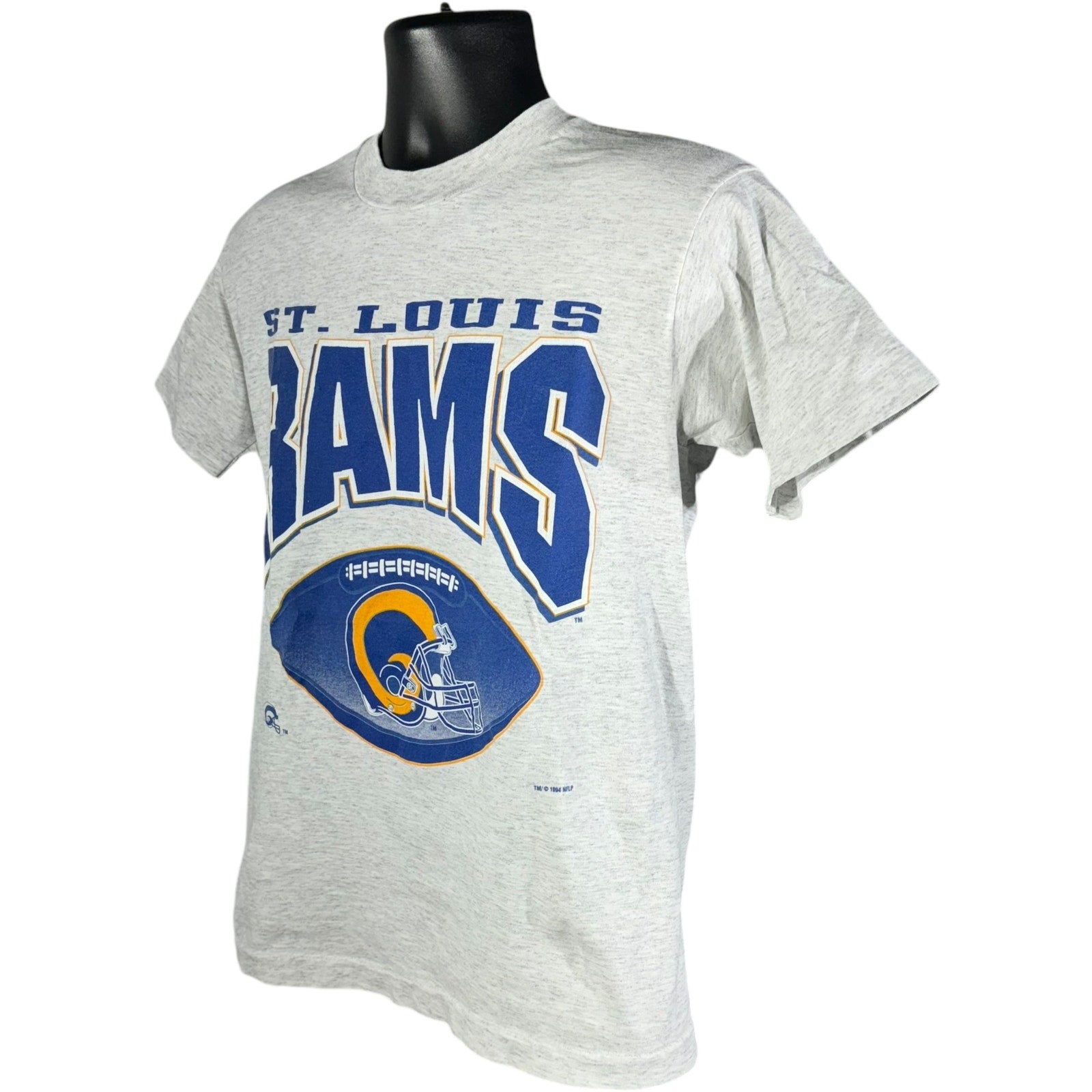 Vintage St. Louis Rams Spellout NFL Tee 90s