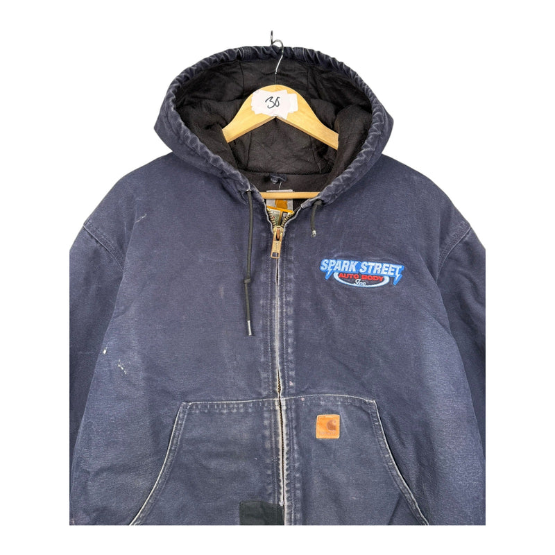 Vintage Carhartt Spark Street Auto Full Zip Hoodie