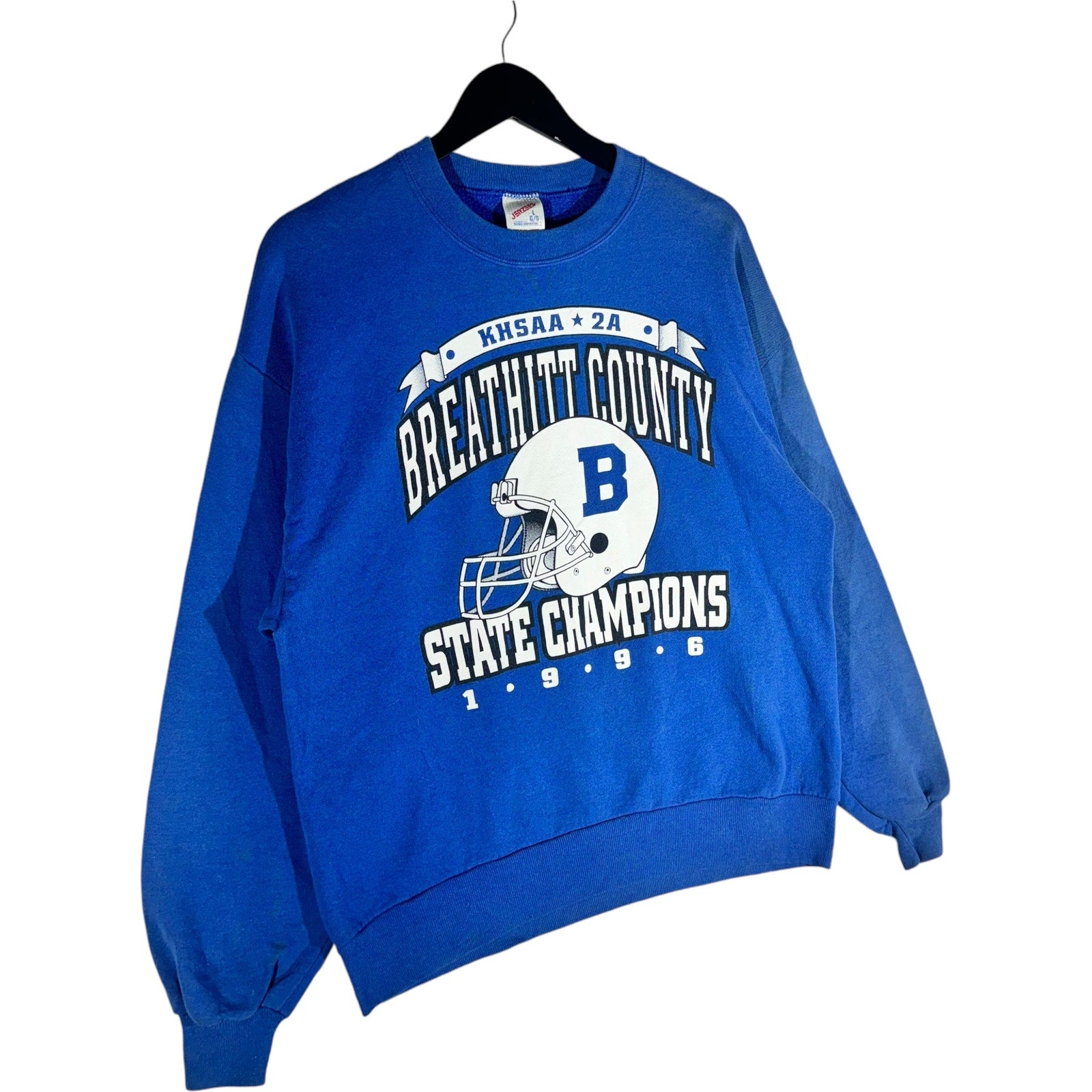 Vintage Breathitt County State Champions Football Crewneck