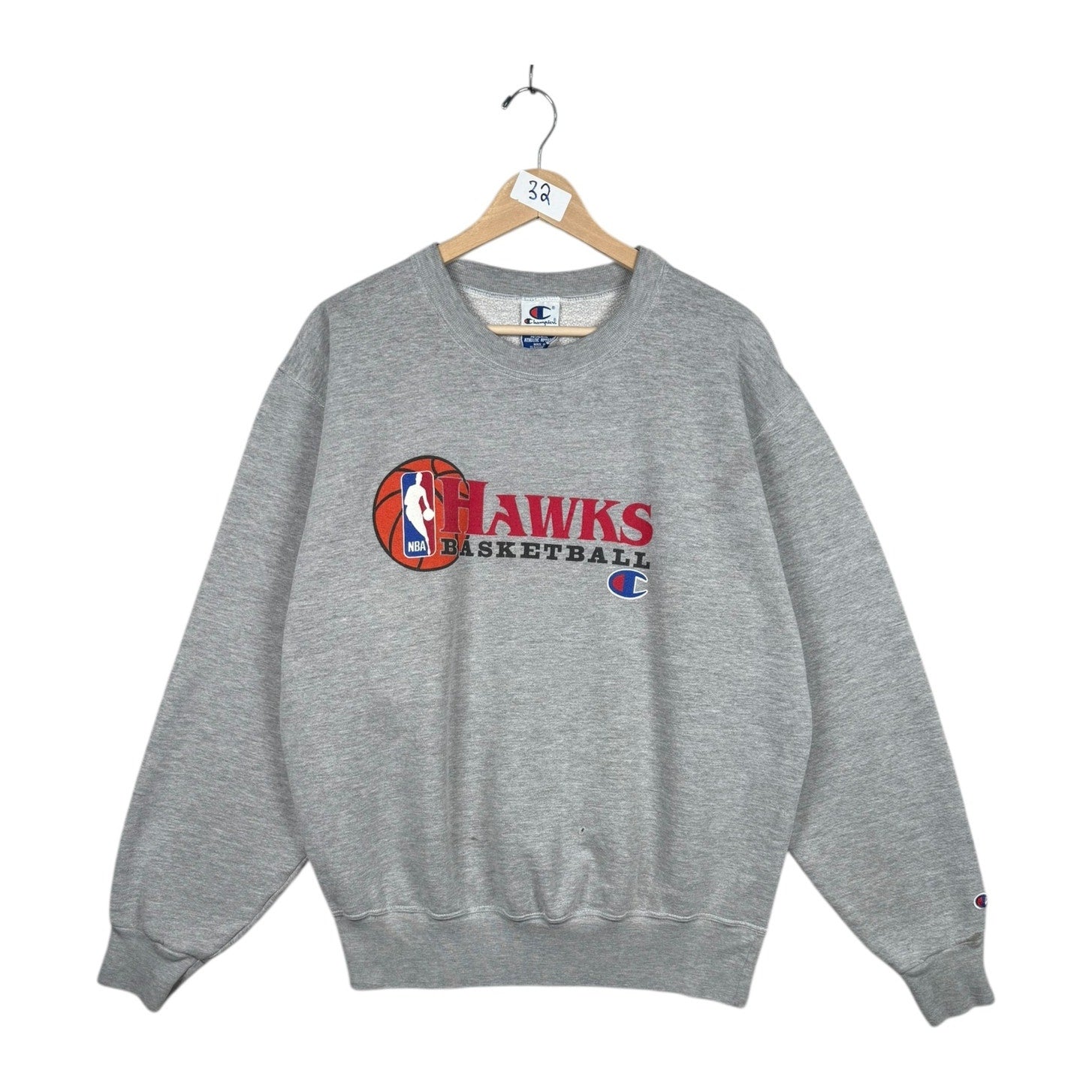 Vintage Champion Atlanta Hawks NBA Crewneck