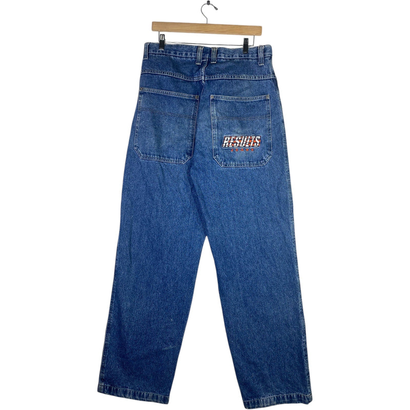 Vintage Results Straight Leg Denim Jeans 34