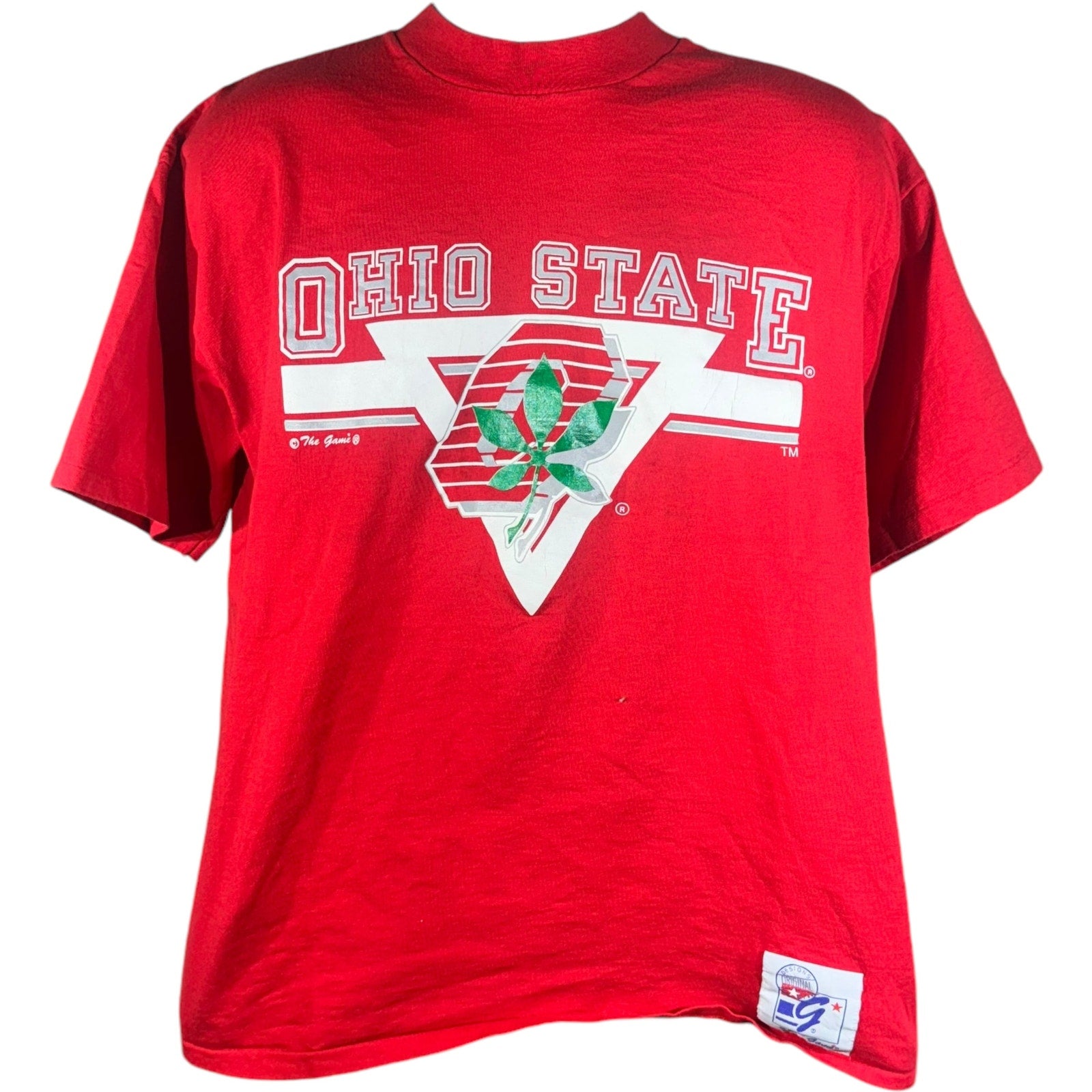 Vintage Ohio State University Buckeyes Spellout Tee 90s