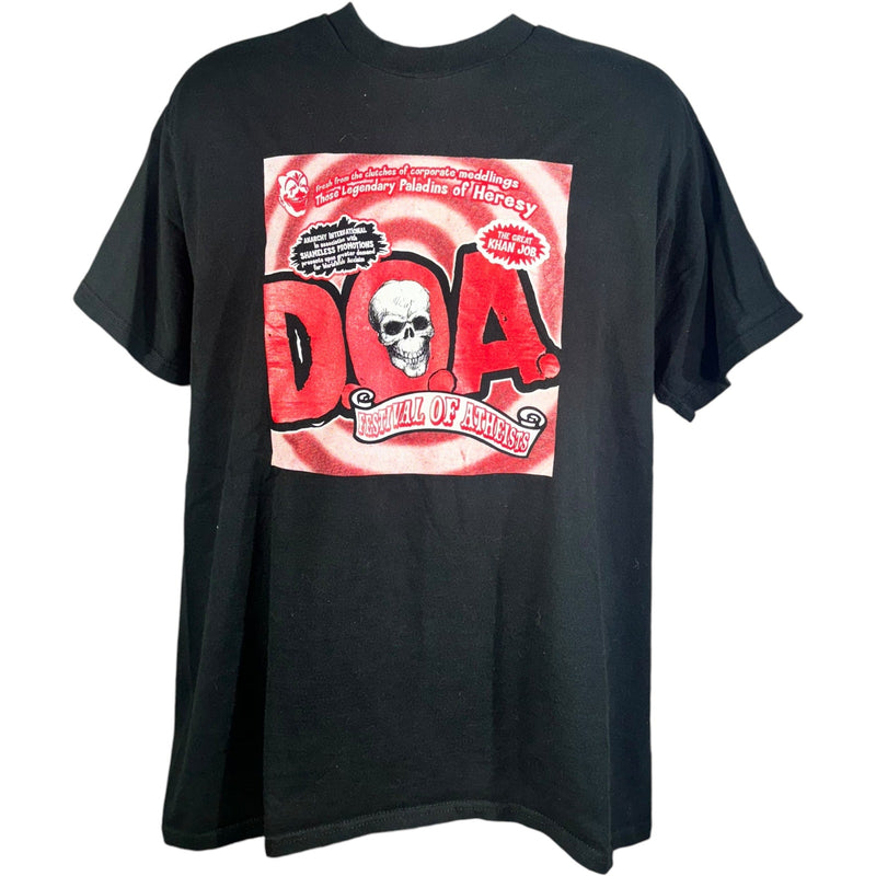 Vintage D.O.A. Festival Of Atheists Album Promo Tee