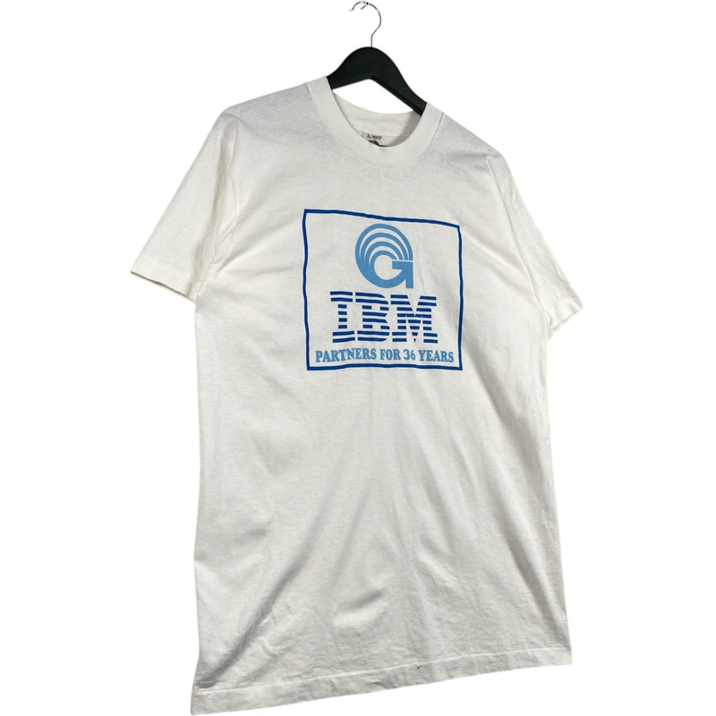 Vintage IBM "Partners for 36 Years" Tee