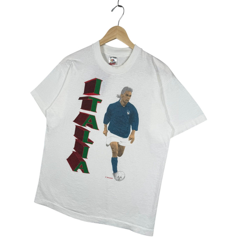 Vintage Roberto Baggio Italia Soccer T-Shirt