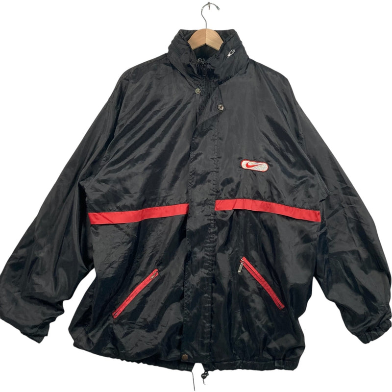 Vintage Nike Swoosh Logo Spellout Windbreaker