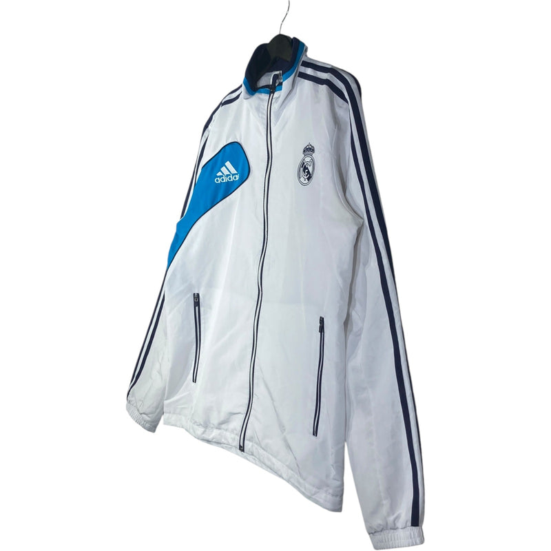Vintage Adidas Real Madrid CF Chest Logo Track Jacket