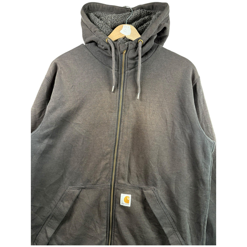 Vintage Carhartt Full Zip Drawstring Hoodie