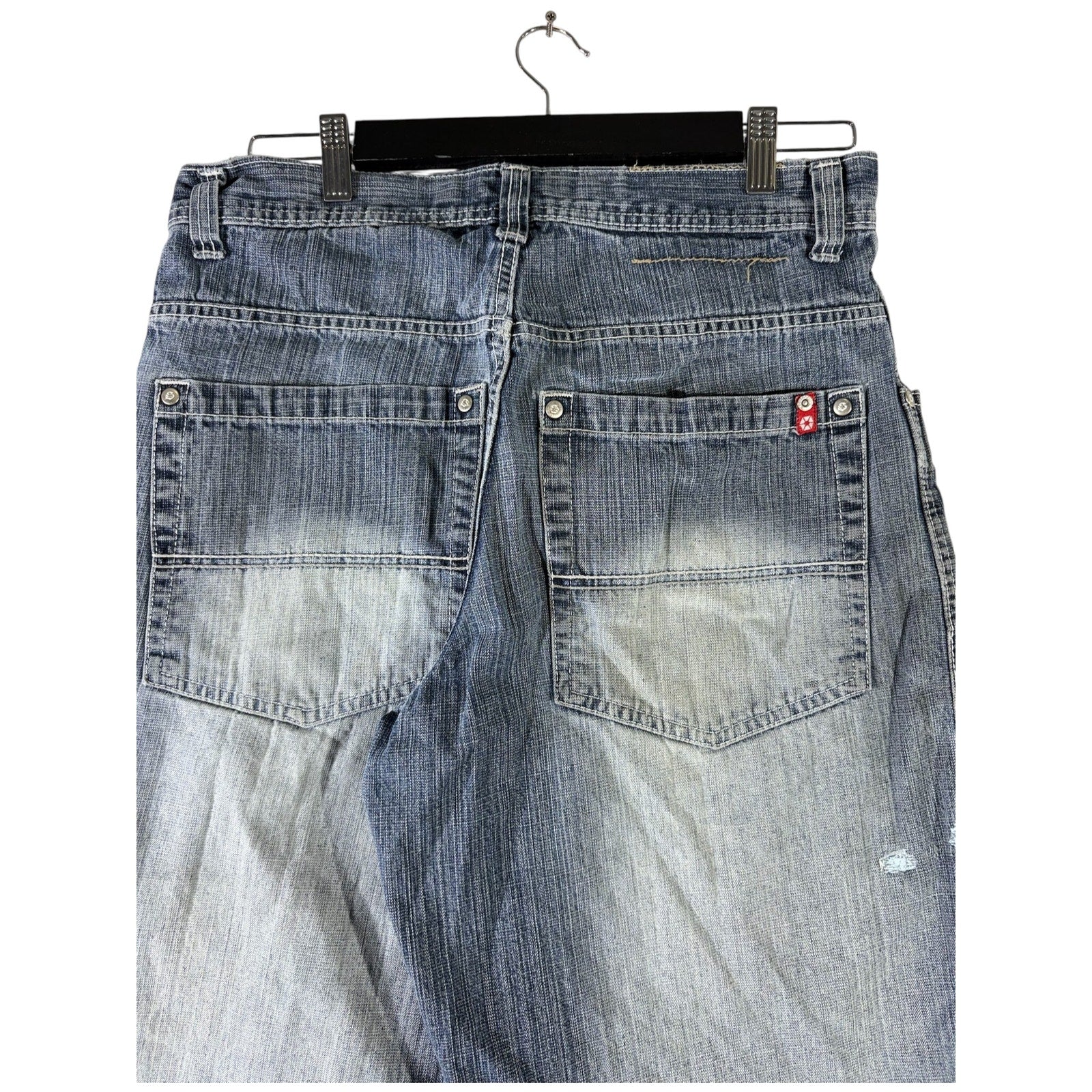 Vintage Southpole Wide Leg Denim Shorts 32
