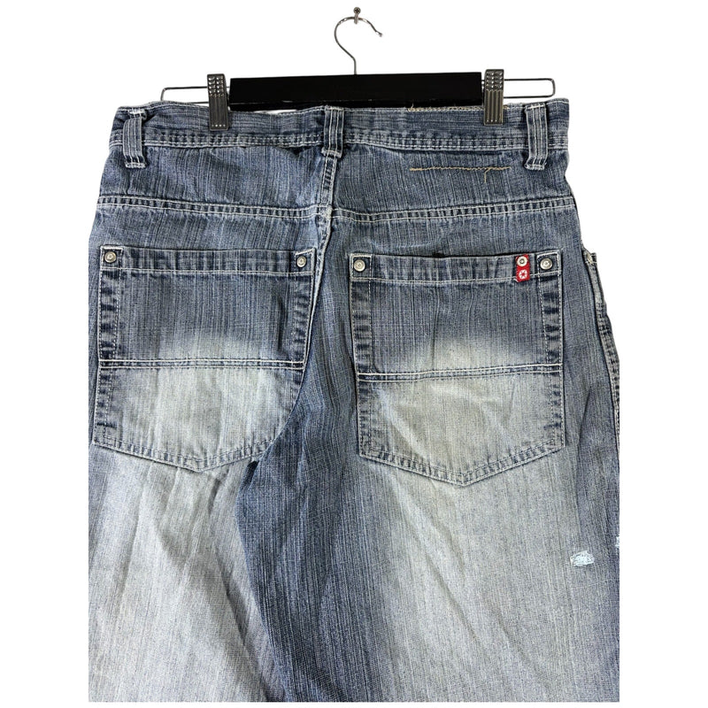 Vintage Southpole Wide Leg Denim Shorts 32