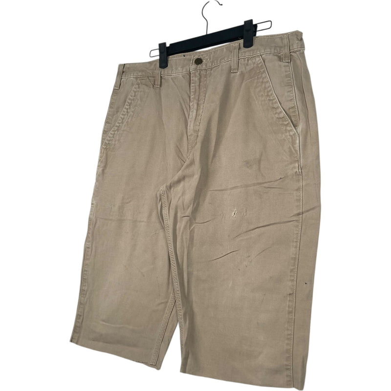 Vintage Carhartt Chino Cut Off Shorts 36