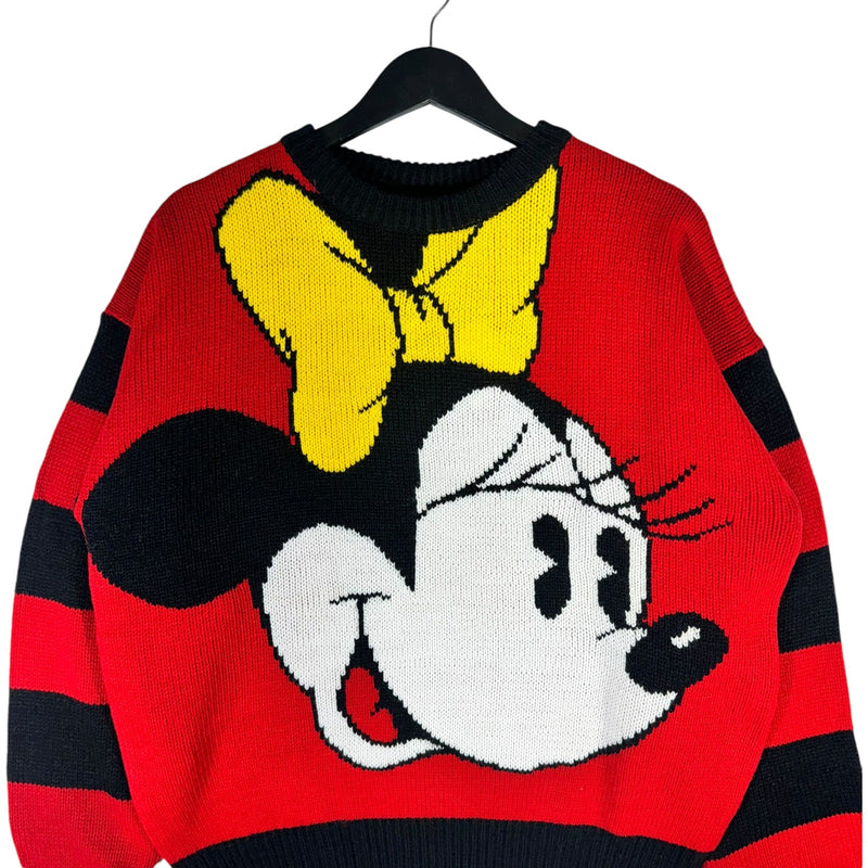 Vintage Mickey & Co. Big Face Minnie Sweater NWT