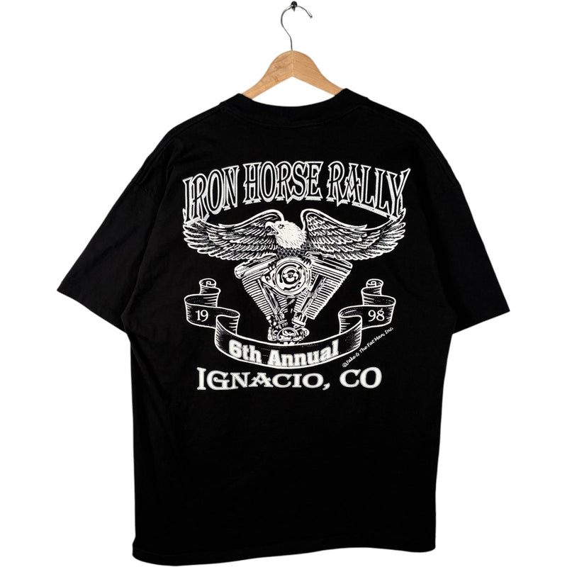 Vintage Iron Horse Rally Week Ignacio Colorado Tee 1998