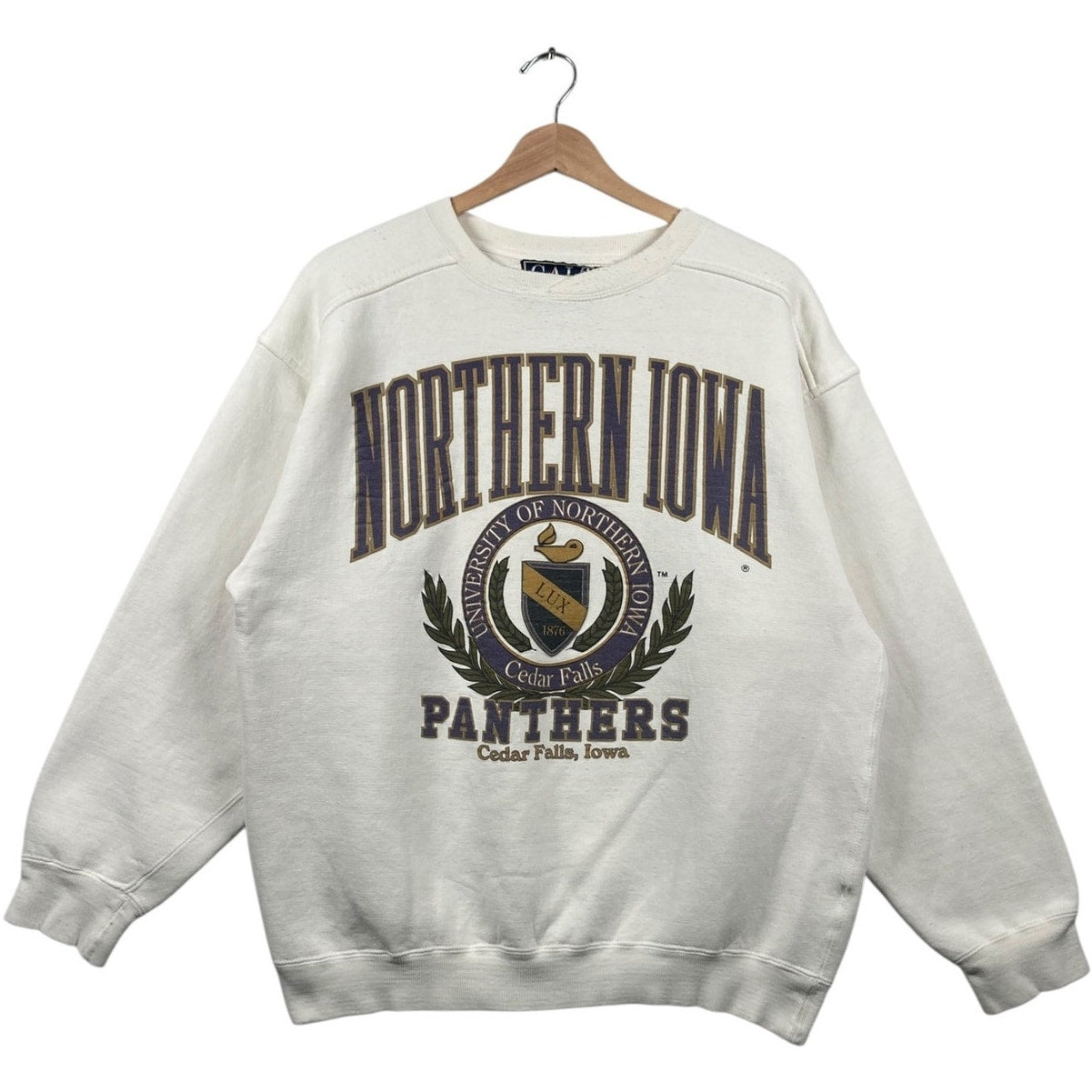 Vintage Northern Iowa Panthers University Crewneck