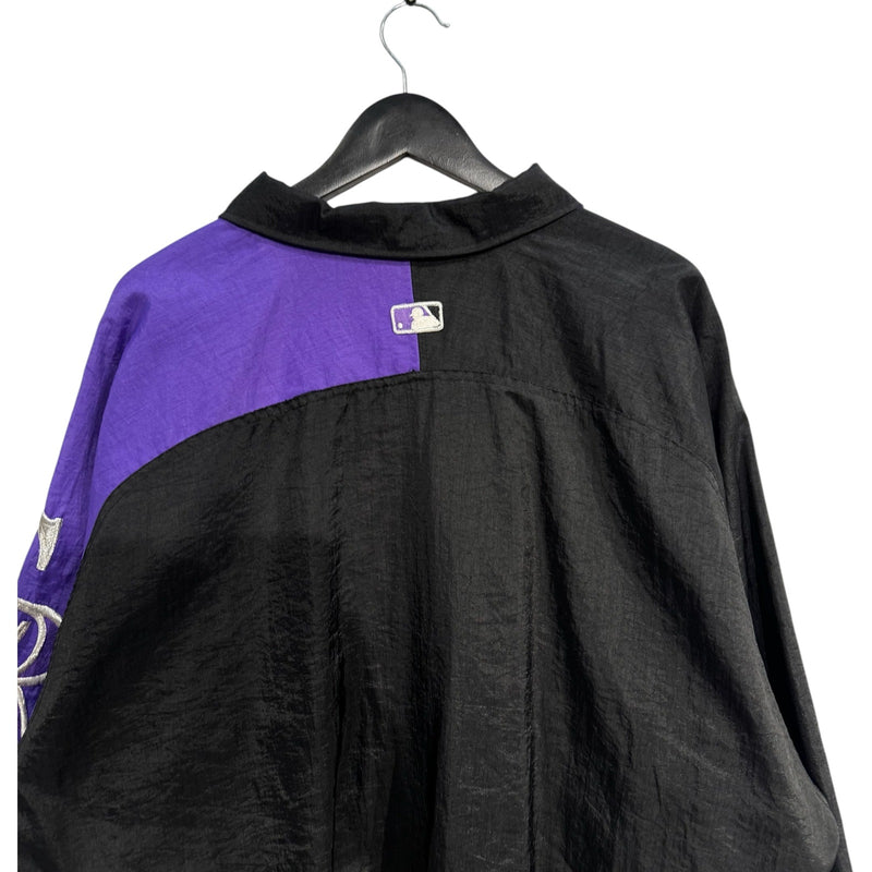 Vintage Diamond Starter Colorado Rockies Puffer Jacket