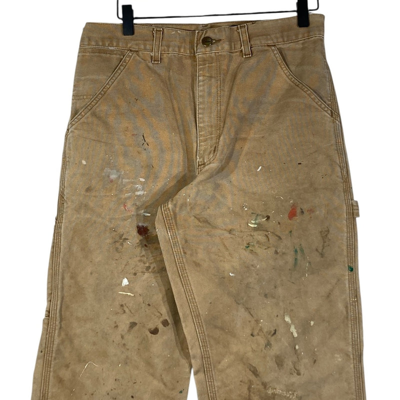 Vintage Carpenter Canvas Distressed Utility Pants 30