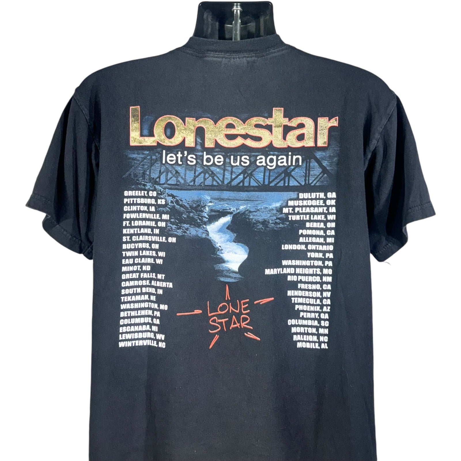 Vintage Lonestar "Let's Be Us Again" Tour Tee