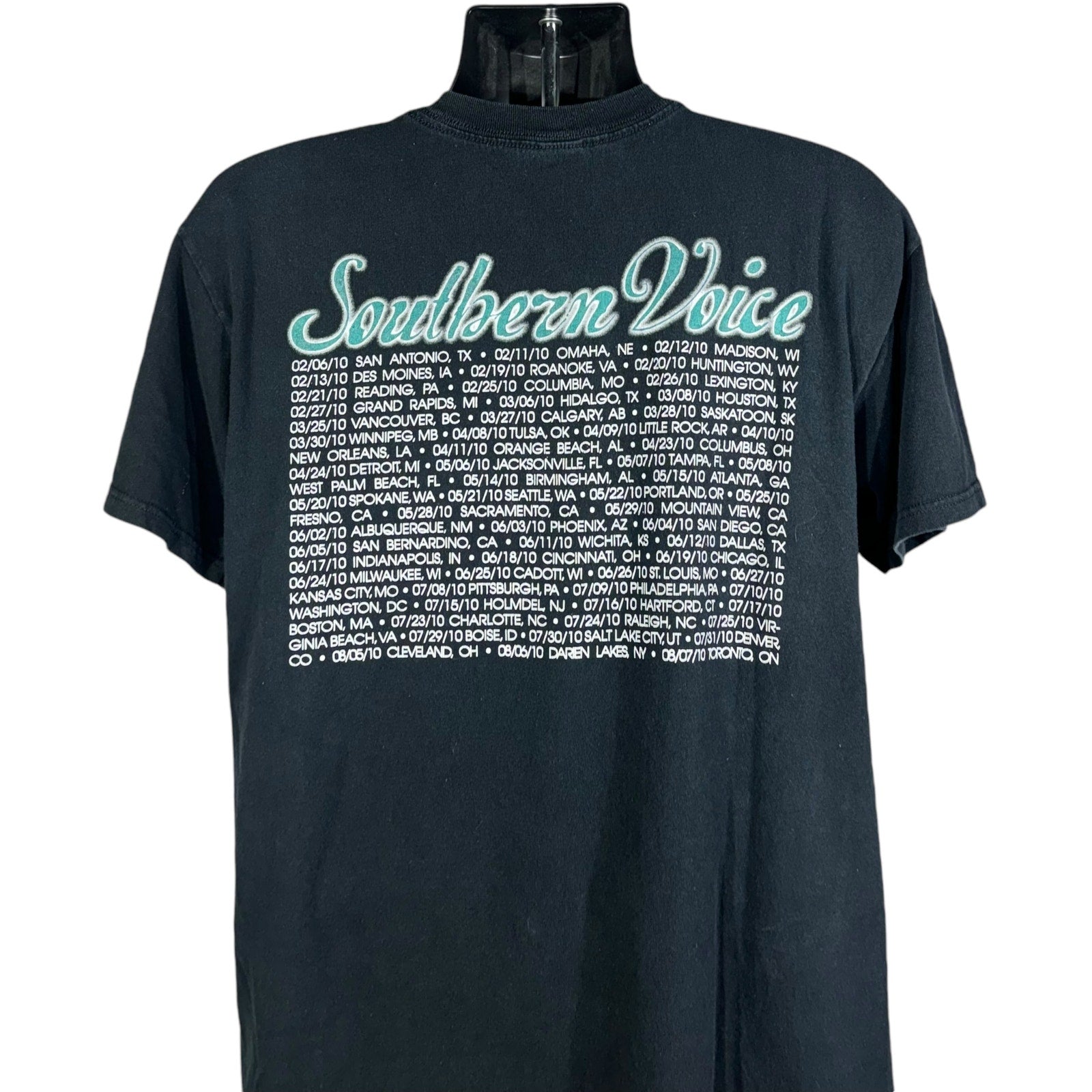 Tim McGraw Southern Voice Tour Tee 2010