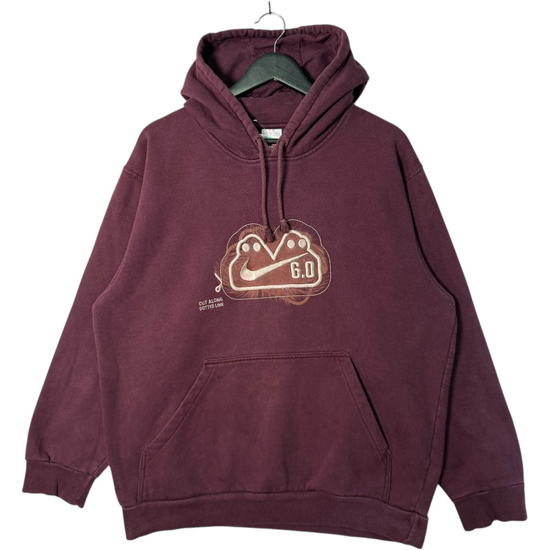 Vintage Nike Big Swoosh Dotted Line Hoodie