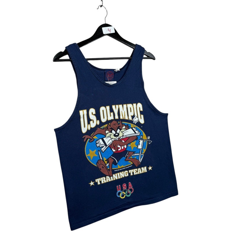 Vintage Looney Tunes Taz USA Olympic Tank Top